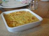 Courgettes cachées acte 1 : flans mousseux courgettes chèvre menthe