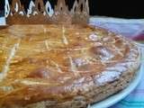 Galette des rois potimarron, noisettes et chocolat