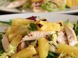 Salade poulet ananas rôti