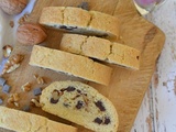 Biscottone arrotolato noci cioccoloto - biscuits roulés noix chocolat