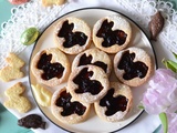 Biscuits à la confiture de mûre - biscuits de Pâques