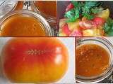 Bocaux de sauce tomates