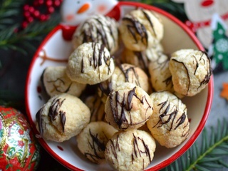 Boules sablées noix de coco chocolat - Bredelé 2024