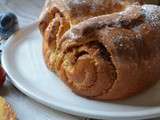 Brioche roulée aux amandes et à la cannelle