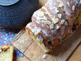 Brioche torsadée aux noisettes et chocolat