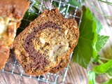 Cake à la banane marbré - Chocolate swirl banana bread