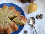 Cake à la poire, chocolat et Rhum