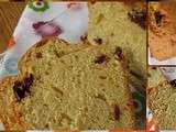 Cake agrumes cranberries