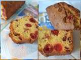 Cake anglais aux cerises toutes rouges