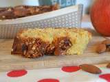 Cake aux pommes et aux amandes