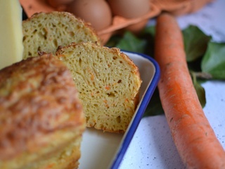 Cake carotte fromage et cumin #apéro