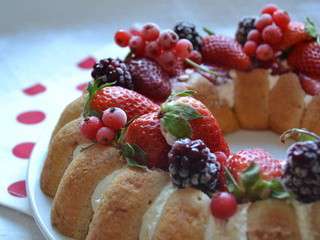 Charlotte aux fraises et au mascarpone