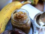 Confiture express de banane dattes et Rhum - l'Epicerie en bocal