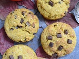 Cookies à la courge et chocolat #sans oeuf
