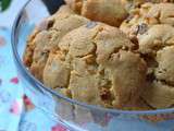 Cookies au beurre de cacahouète et aux chunks chocolat au lait