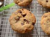 Cookies au chocolat et à la farine d'épeautre