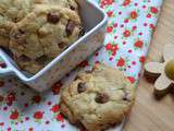 Cookies aux chuncks chocolat au lait