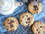 Cookies aux flocons d'avoine pépites de chocolat et biscuits