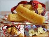 Cookies bâtonnets au chocolat blanc