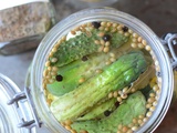 Cornichons en conserve #végé