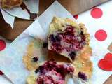 Crumb Cake Muffins myrtilles framboises