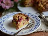 Crumbcake aux fruits rouges