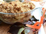 Crumble coing pomme poire