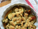 Crumble de courgettes #végétarien