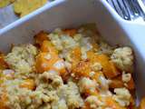 Crumble de potimarron #végétarien