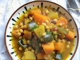 Curry courge pommes de terre et courgette #vég