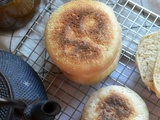 English muffins au levain