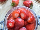 Fraises au sirop léger #conserves