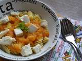 Fusilli zucca e Gongonzola