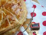 Galette des Rois amandes framboises