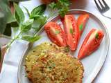 Galettes quinoa courgette #végétarien