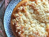 Gâteau crumble aux myrtilles