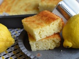 Gâteau semoule citron