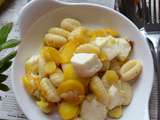 Gnocchi carottes et mozzarella #végétarien