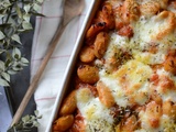 Gratin de haricots blancs #végétarien