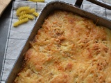 Gratin de pâtes aux fromages