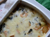 Gratin de ravioles et blettes #végétarien