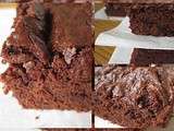 J'ai testé le brownie sans beurre et sans oeuf