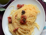 Linguine tomates confites #végétarien