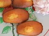 Madeleines à l'eau de fleur d'oranger