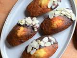 Madeleines amandes chocolat