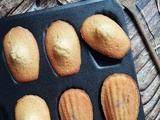 Madeleines coeur de châtaigne