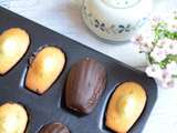 Madeleines orange chocolat