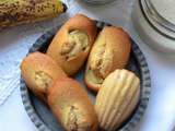 Madeleines rhum banane #partenariat