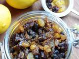 Mincemeat - confiture de fruits secs de Noel