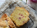 Mini cake crumble et framboises